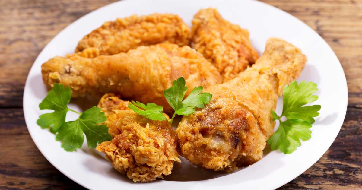 how do i know when fried chicken is done