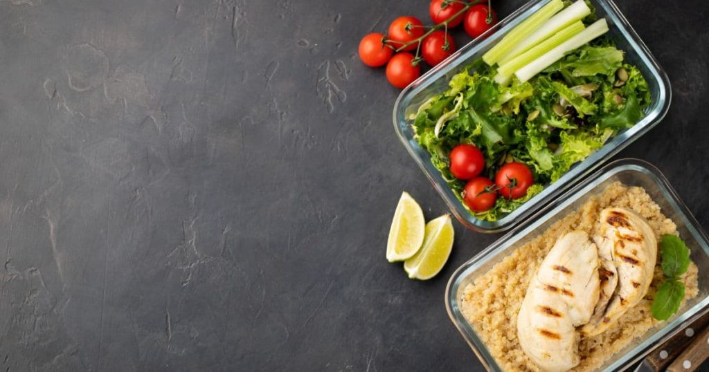 Healthy meal prep